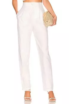 Брюки L'Academie The Alaina, белый