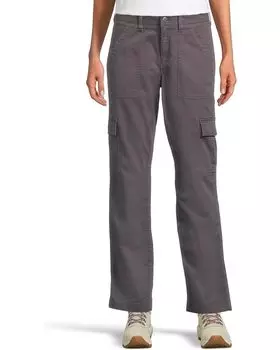Брюки L.L.Bean Comfort Stretch Mid-Rise Straight-Leg Cargo Pants, цвет Alloy Gray