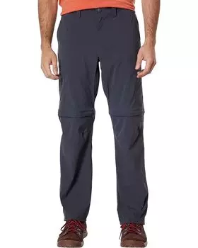 Брюки L.L.Bean Cresta Hiking Zip Off, серый