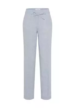 Брюки льняные Фарина, пояс, женские BRAX, цвет Grey Melange