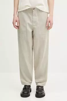 Брюки льняные Natural Linen Blend Trouser Barbour, бежевый