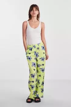 Брюки Л PIECES, черный