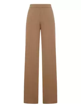 Брюки Lama MAX MARA, коричневый