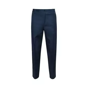 Брюки Lanvin Biker Trousers 'Petrol Blue', синий