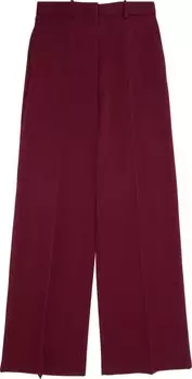 Брюки Lanvin Wide Leg Tailored Pant 'Burgundy', красный