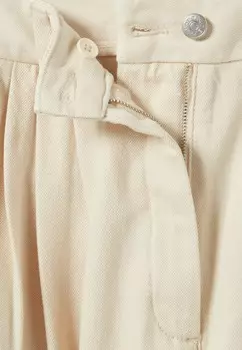 Брюки LARGE PLISS Claudie Pierlot, телесного цвета