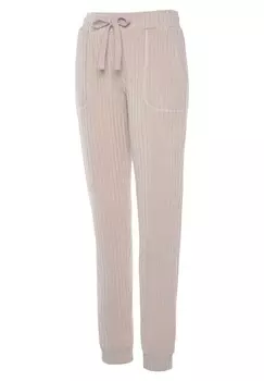 Брюки LASCANA, бежевый
