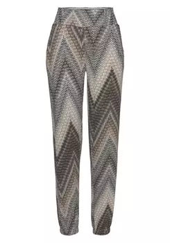 Брюки LASCANA Jerseyhose, черный