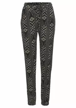 Брюки LASCANA Jerseyhose, черный