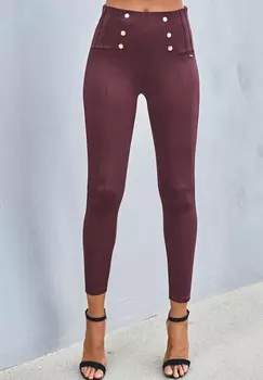 Брюки LASCANA, красный