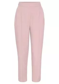 Брюки LASCANA Regular Pleated Pants, цвет mauve