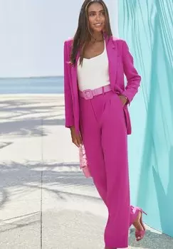 Брюки LASCANA, розовый