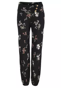 Брюки LASCANA Strandhose, цвет bedruckt