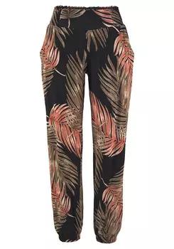 Брюки LASCANA Strandhose, цвет braun-orange