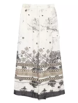 Брюки латтуга HUI MILANO, нейтральный