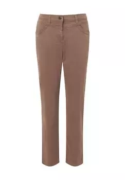 Брюки Laura New, супероблегающие, с 5 карманами, женские RAPHAELA BY BRAX, тауп