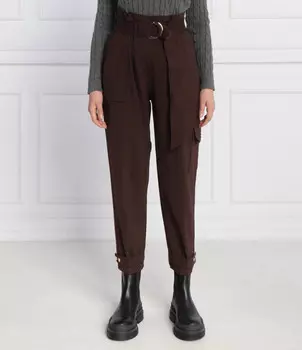 Брюки LAUREN RALPH LAUREN cargo ZAAK ANKLE Regular Fit, коричневый