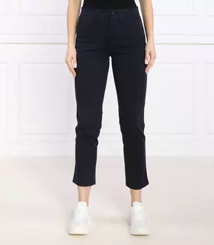 Брюки LAUREN RALPH LAUREN GABBY Slim Fit, темно-синий
