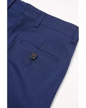 Брюки Lauren Ralph Lauren Mini Stripe Suit Separate Pants, темно-синий