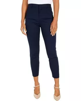 Брюки LAUREN Ralph Lauren Petite Stretch-Cotton Blend, цвет Lauren Navy