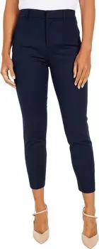 Брюки Lauren Ralph Lauren Petite Stretch-Cotton Blend Pants, цвет Lauren Navy