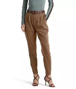 Брюки LAUREN Ralph Lauren, Pleated Bi-Stretch Jodhpur Pant