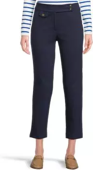 Брюки Lauren Ralph Lauren Ponte Ankle Pants, цвет Refined Navy
