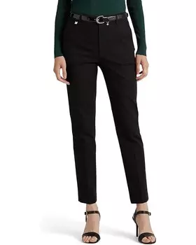 Брюки LAUREN Ralph Lauren Stretch Cotton Blend, цвет Polo Black