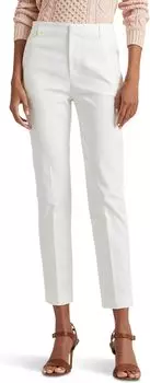 Брюки Lauren Ralph Lauren Stretch Cotton Blend Pants, белый