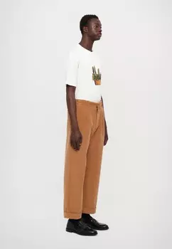 Брюки LAWRENCE TROUSERS Wood Wood, коричневый