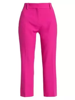 Брюки Le Crop Mini Boot Cut Frame, фуксия