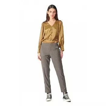 Брюки Le Temps Des Cerises 58539 April, коричневый