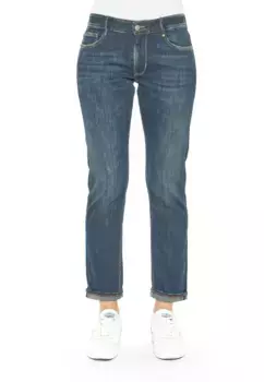 Брюки Le Temps Des Cerises 7/8 великолепного кроя 7/8, синий