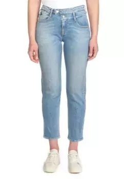 Брюки Le Temps Des Cerises 7/8 "400/17", удобного кроя для мамы, синий