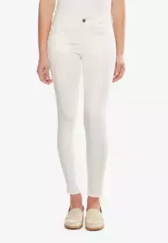 Брюки Le Temps Des Cerises 7/8 классического дизайна, белый