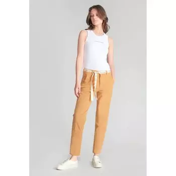 Брюки Le Temps Des Cerises Arlo High Waist Chino, розовый