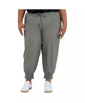 Брюки Lea размера Plus CITY CHIC, зеленый