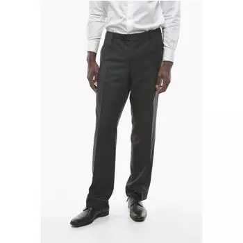 Брюки LEADER из натуральной шерсти Corneliani, Gray