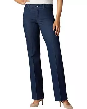 Брюки Lee Flex Motion Regular Fit Trouser Mid-Rise, цвет Indigo Rinse