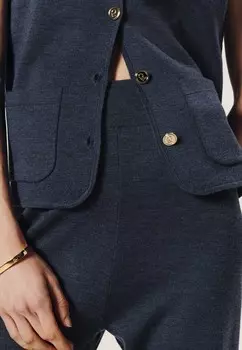 Брюки LEG Rodier, синий деним