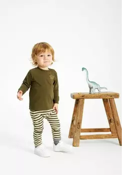 Брюки Leggings The New Siblings, зеленый