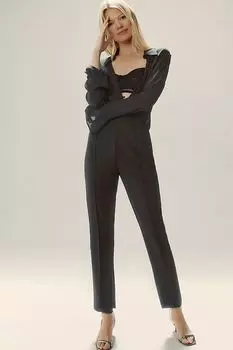 Брюки-леггинсы от Anthropologie, черный