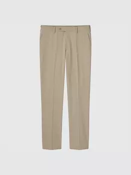 Брюки легкие Uniqlo Uniqlo, бежевый
