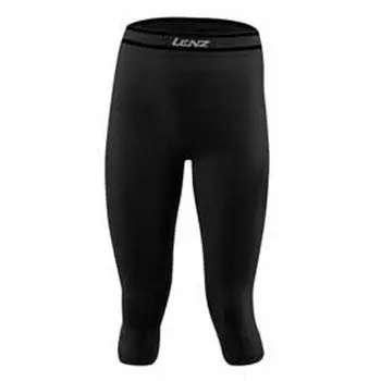 Брюки Lenz Merino 6.0 Baselayer 3/4, черный