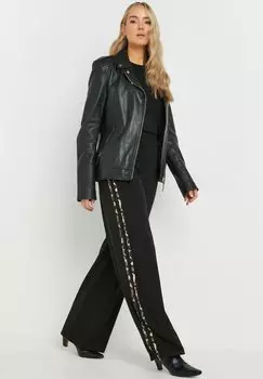 Брюки LEOPARD PRINT STRIPE Long Tall Sally, антрацит