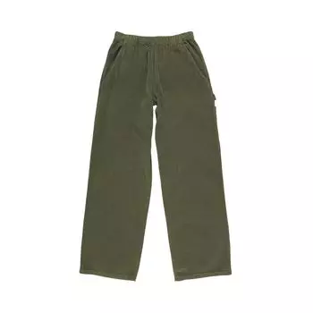 Брюки Les Tien Utility Puddle Pant 'Olive Stone', зеленый