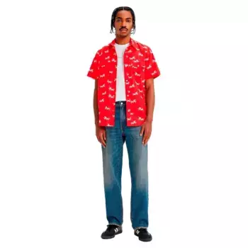 Брюки Levi's 568 Stay Loose, красный