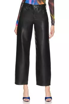 Брюки LEVI'S Faux Leather Baggy Dad, цвет Slippery Slope