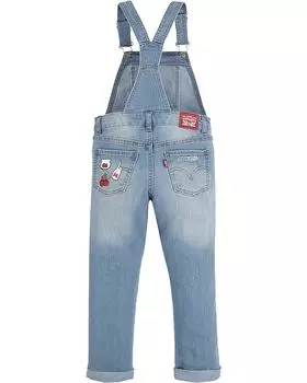 Брюки Levi'S Hello Kitty Girlfriend Overalls, цвет Palisades
