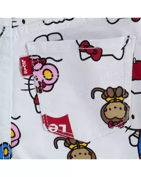 Брюки Levi'S Hello Kitty Pull-On Jeggin, белый